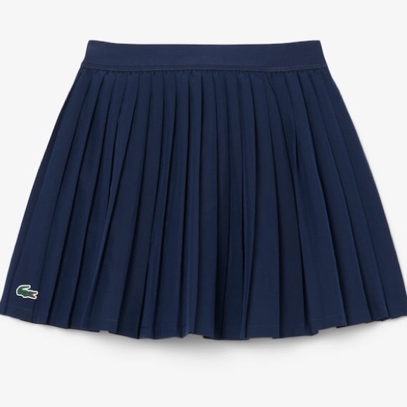Lacoste Sport Pleated Tennis Skort – Navy – Women’s Size 40 (US 8) - Picture 1 of 5